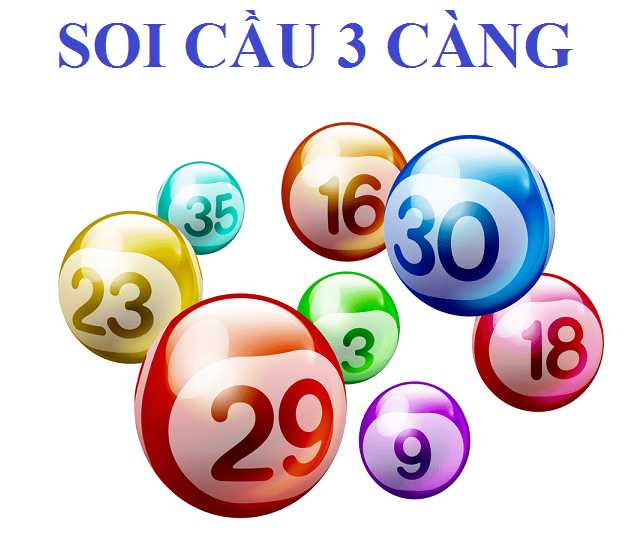 Soi cầu 3 càng xổ số